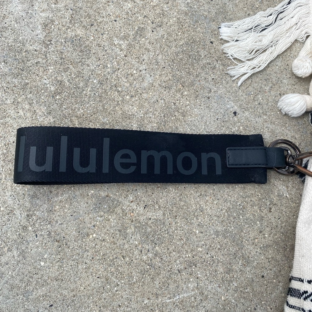 lululemon athletica Black Keychain